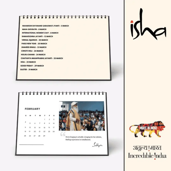 Thoughts of Yogi Calendar 2024
