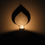 Wooden Hand Block Candle Holder