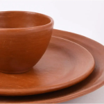 Authentic Terracotta Plate - Handcrafted Eco-Friendly Tableware