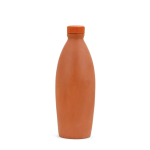 Eco-Friendly Terracotta Water Bottle - Handmade with Natural Clay