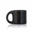 Handcrafted Black Clay Cups - Traditional Elegance
