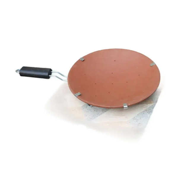 Traditional Terracotta Tawa - Handmade Clay Cookware
