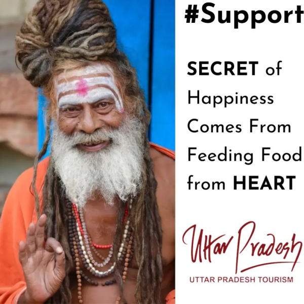#Support - Feeding Sadhu in Kashi