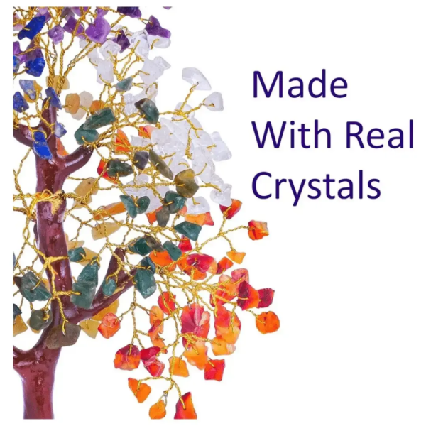 7 Chakras Crystal Tree
