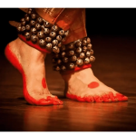 Ghungroo Pair Big Bells Cotton Cord Anklte Indian Traditional