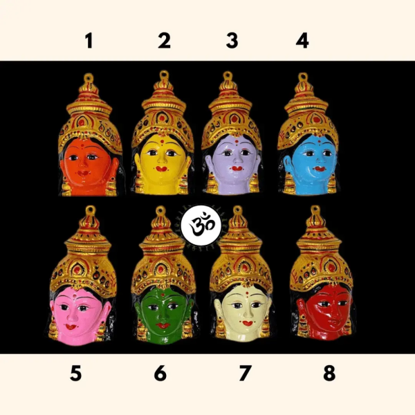 Handmade Devi Faces