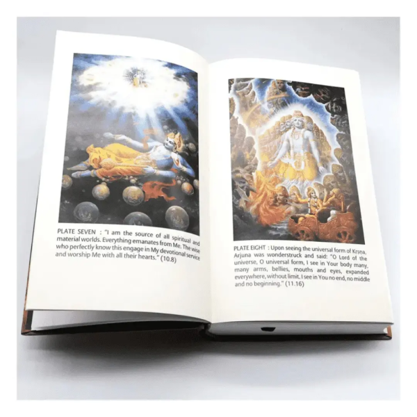 ISKCON Bhagwat Geeta - Spiritual Book (FREE Sand of Vrindavan) All Language