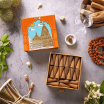 PHOOL LUXURY INCENSE Kashi Vishwanath Incense Cones - Sandalwood Chandan Fragrance