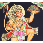 Ram Darbar & Hunuman Ji Gold Tanjore Art