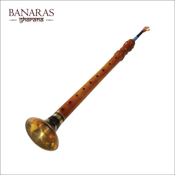 Shehnai Indian Handmade Shehnai Wood & Brass Indian Classical