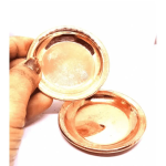 Small Copper / Tamba Pooja Plate - Set of 10