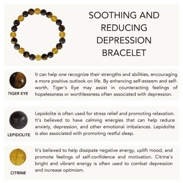 Reducing DEPRESSION Bracelet