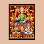 Laxmi Ji , Saraswati Ji , Ganesh Ji Photoframe