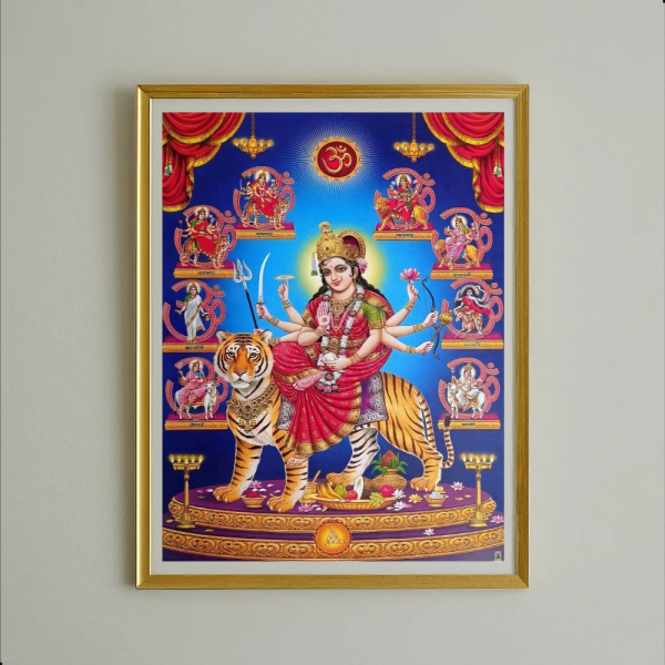 Nav Durga Mata Photoframe