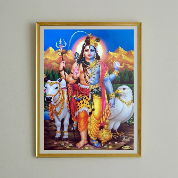 Shiv Ji & Vishnu Ji Photoframe
