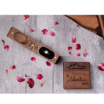 Customize Magnetic Wooden Ring Box - Set of 2 (Couple) for Engagement / Anniversary