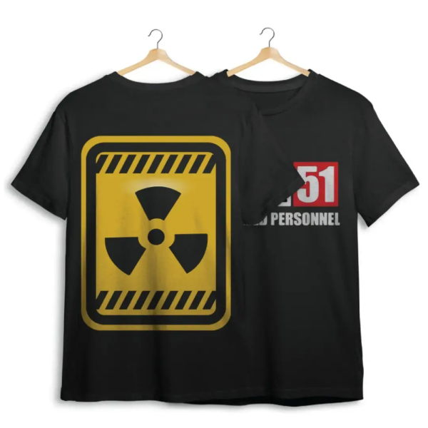 Area 51 - Black Oversized Tshirt