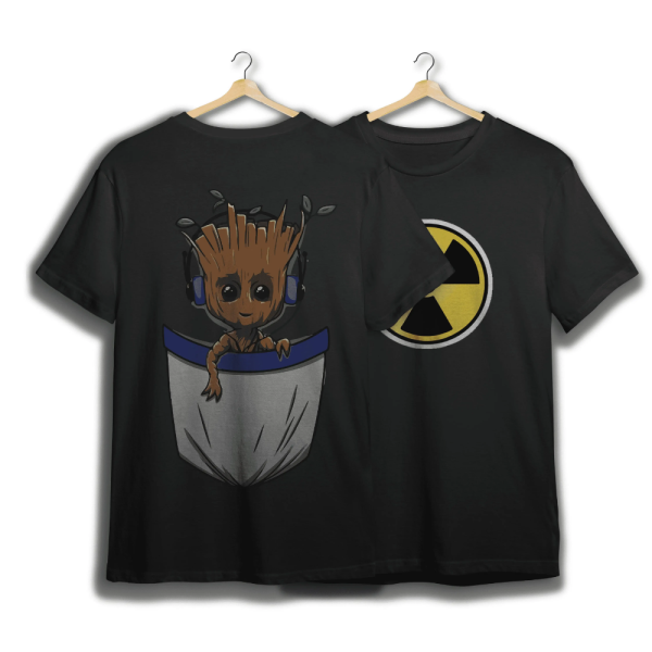 Groot - Black Oversized Tshirt