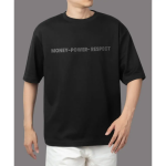 Respect - Black Oversized Tshirt