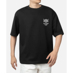 Think Evil - Black Oversized Tshirt