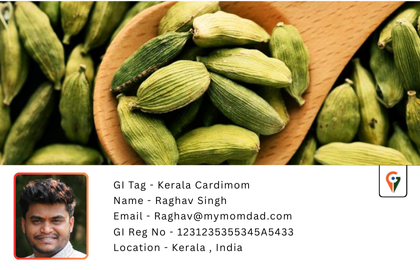 GI Tag - Kerala Green Cardimom
