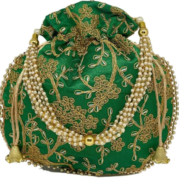 Indian Handmade Potli Pouch Bag (demo)